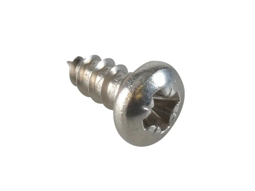 Forgefix Self-Tapping Screw Pozi Connects to Pan Head Ss 1/4In X 4 Forgepack 80