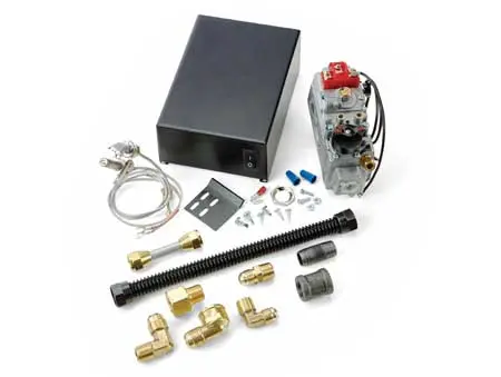 HPC - Hearth MVK-NQM MILLIVOLT VALVE KIT (Nat Gas) DEXEN - Quick Install system; utilizes Dexen 6003 Series valve, 85k Btu