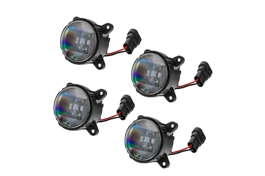 Jeep Wrangler JL & Gladiator JT Oracle Vector Grill Demon Eye ColorSHIFT Projector Conversion Kit