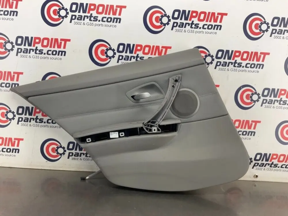 2006 BMW 330i E90 Driver Left Rear Interior Door Panel OEM 12BF1E8
