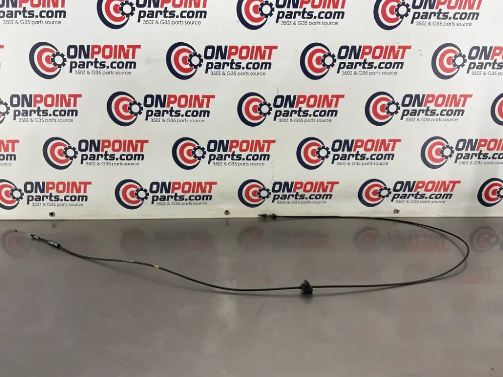 2006 Nissan 350Z Hood Latch Release Cable OEM 23BC9EK