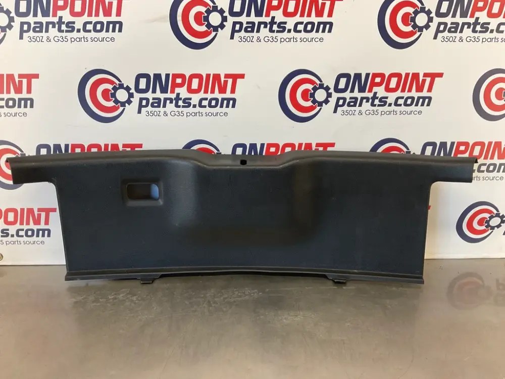 2006 Nissan 350Z Rear Trunk Latch Trim Panel 84992 OEM 21BJFD8