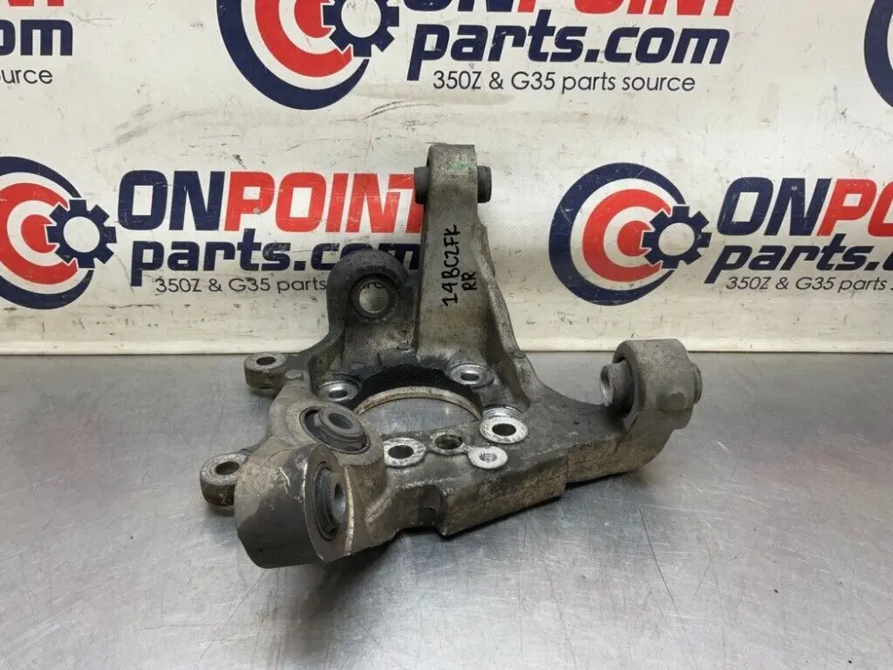 2007 Infiniti V35 G35 Passenger Rear Suspension Knuckle Axle Housing OEM 14BCZFk