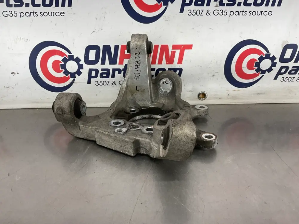 2007 Nissan 350Z Driver Left Rear Suspension Knuckle Axle Housing OEM 21BBPDG