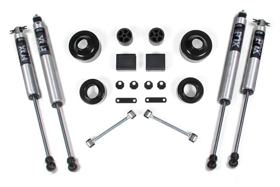 2007-11 Jeep Wrangler JK 2-Door BDS Suspension 2in Coil Spacer Lift Kit
