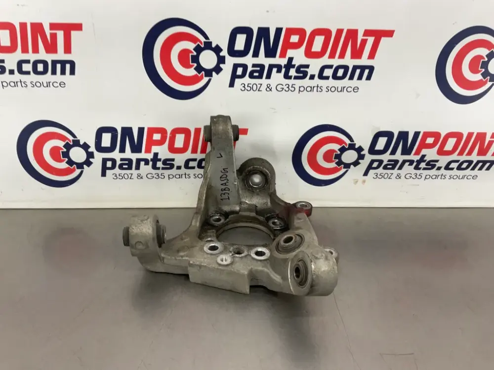 2008 Nissan 350Z Driver Left Rear Suspension Knuckle Axle Housing OEM 13BASDG