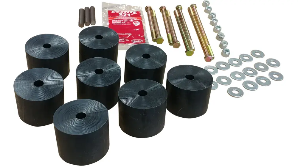 1.5" Body Lift Kit w/ Mounting Hardware, 1966-77 Ford Bronco