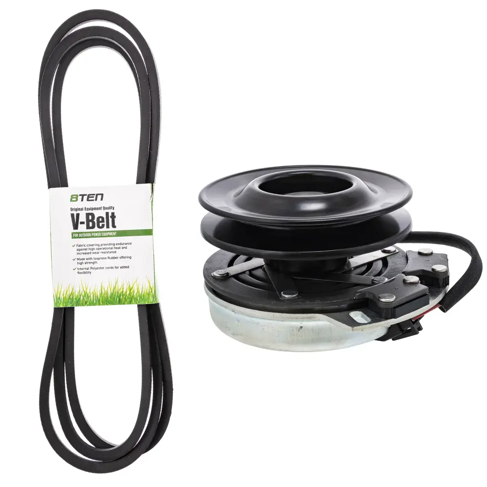 Electric PTO Clutch & Belt Kit Columbia Cub Cadet MK1006366