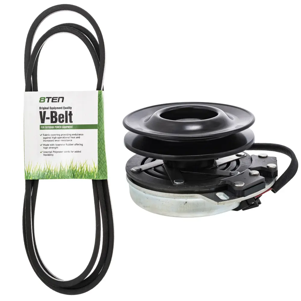 Electric PTO Clutch & Belt Kit Columbia Cub Cadet Ranch King MK1006346