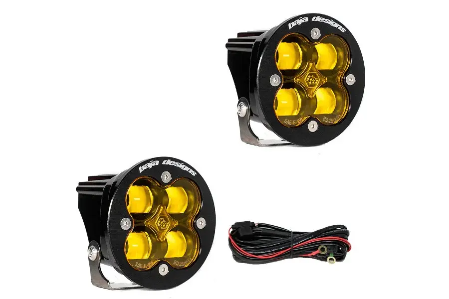 Baja Designs Squadron-R SAE LED Fog Buoyant, Amber Pair