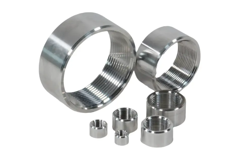 Aluminum NPT Half Coupling