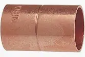 1/2" Copper Coupling Rolled Stop