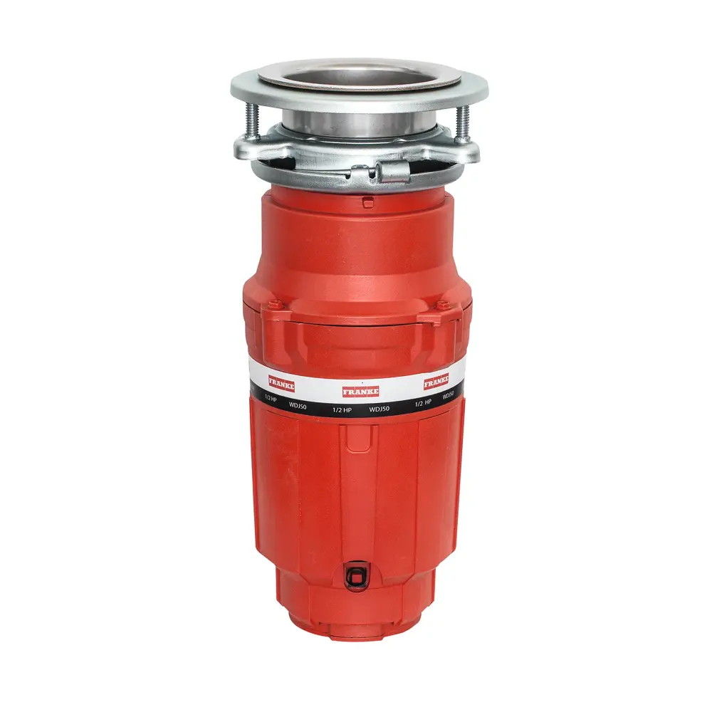 Franke 1/2 POWER MINI DIFFUSER CONTINUOUS DIFFUSER CONTRACTED MASTER 2600 RPM DC MOTOR Jam Resistant Red/Chrome, WDJ50