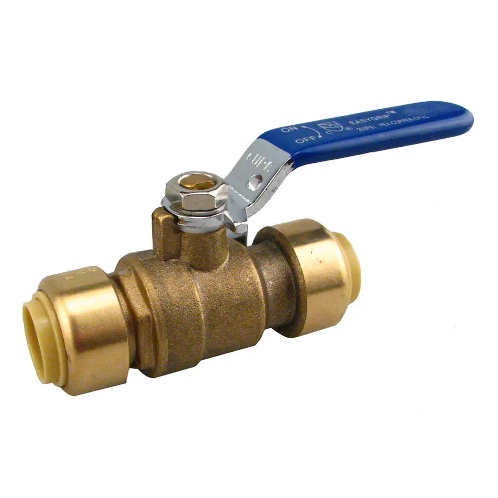 Lead-Free Push-Fit Ball Valve, 1/2"