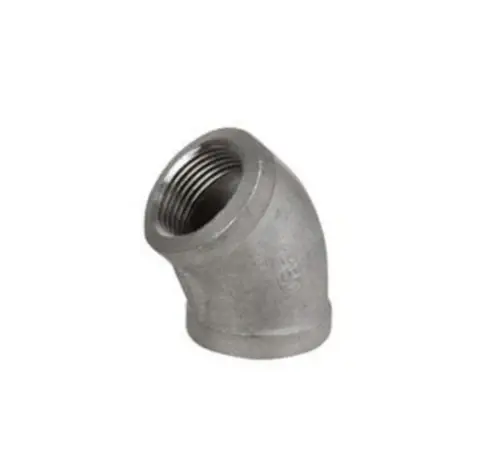 1/2" STAINLESS STEEL 45 ELBOW