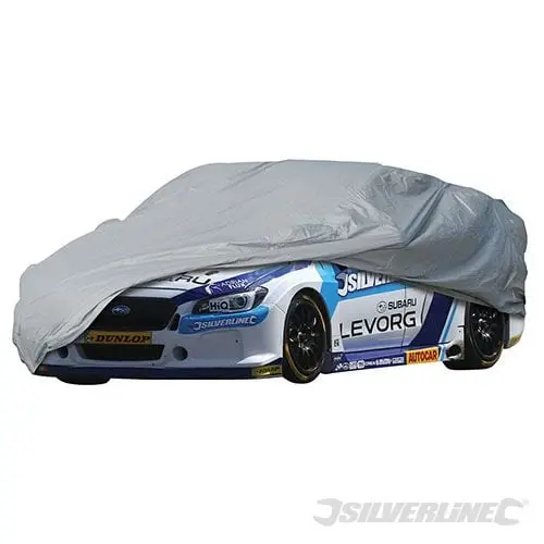 Silverline Car Cover 4820 x 1190 x 1770mm (L) - 774618