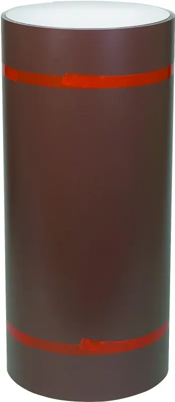Amerimax 69124 Trim Coil, 50 ft L, 0.018 Gauge, Aluminum, Cocoa, Painted