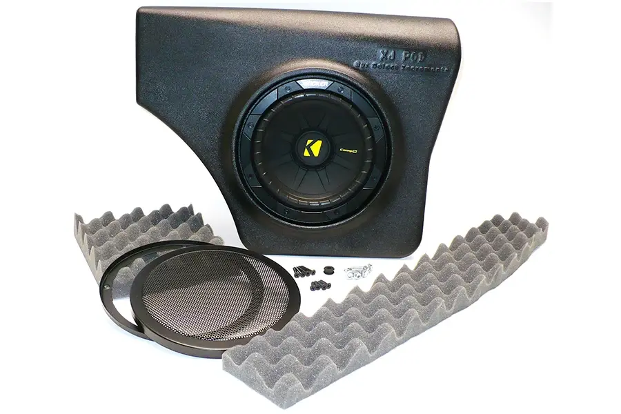 Jeep Cherokee XJ Choose Increments -Pod w/ Kicker Subwoofer