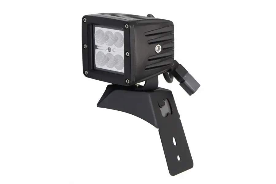 Jeep Wrangler JL & Gladiator JT Go Rhino Hood Hinge Light Install Pods, Pair