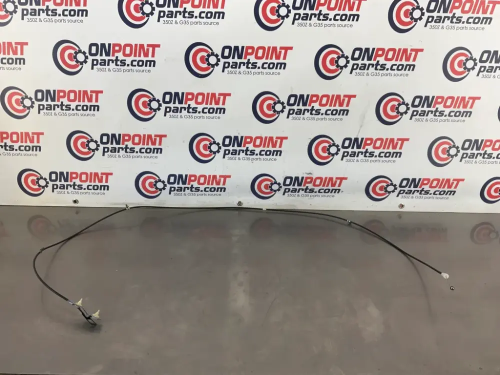 09-20 Nissan 370Z Emergency Trunk Release Cable 846911EA1A OEM 24BDMEE