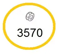 EH12-3570 TUERCA DE SEGURIDAD MOTOR EH12-2