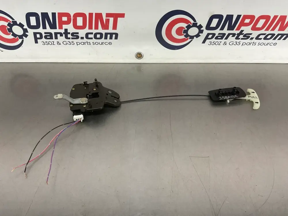 03-09 Nissan 350Z Rear Trunk Hatch Latch Actuator 84631CF00A OEM 15BAJDE