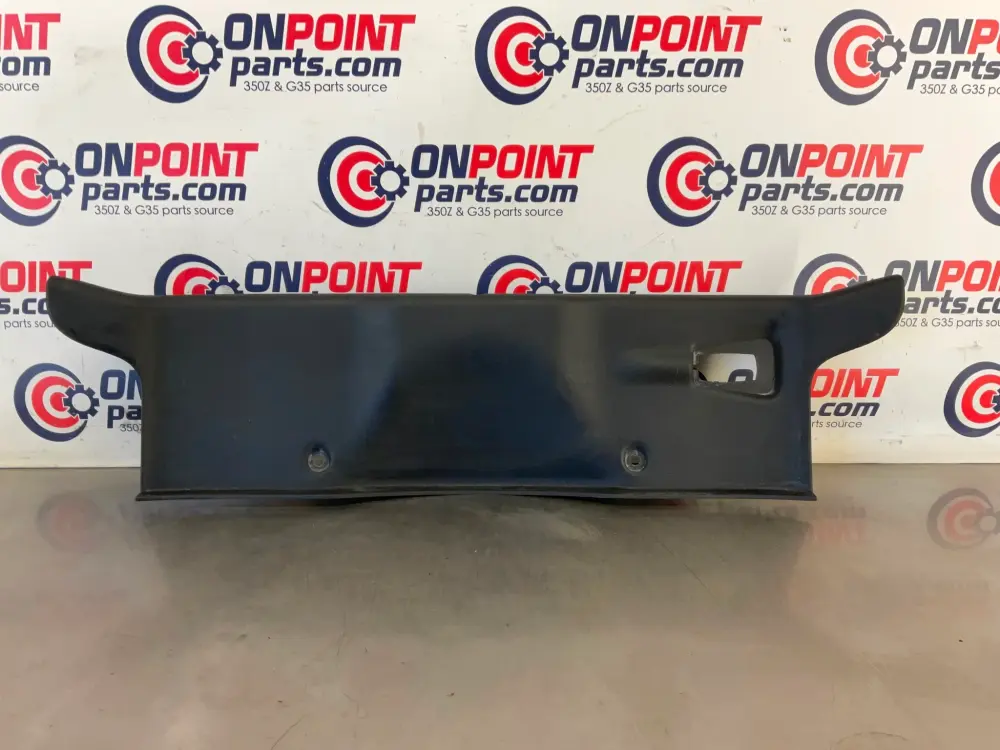 03-09 Nissan 350Z Versatile Rear Trunk Latch Panel 84992CE400 OEM 23BC9E8