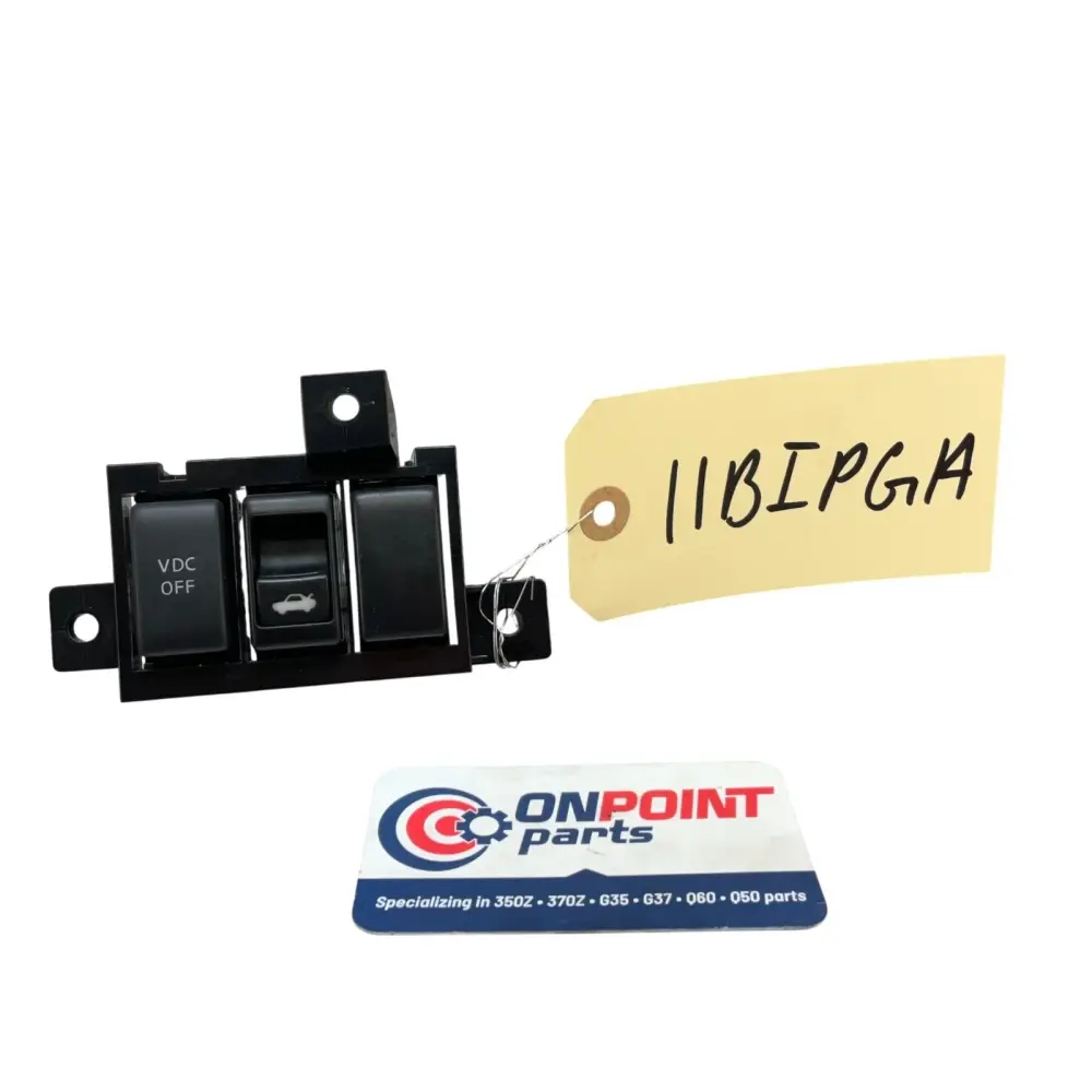 07-13 Infiniti G35 G37 Front Trunk Hatch Lid Release Switch 25380F6610 OEM IPG