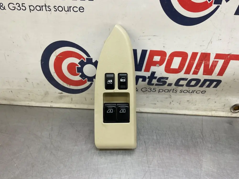 2005 Infiniti V35 G35 Driver Master Window Door Lock Switches 80961 OEM 13BJXEA
