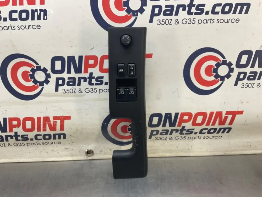 2007 Nissan Z33 350Z Driver Left Master Door Lock Window Switches OEM 25BBMFA