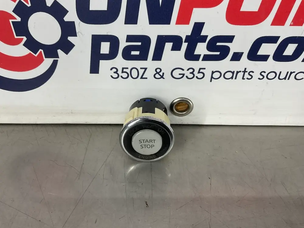 2008 Infiniti G37 Engine Push Start Stop Button Switch OEM 21BAXDC