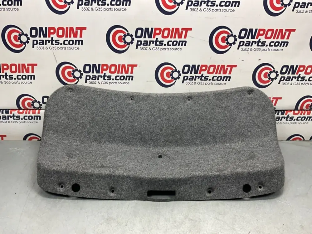 2009 BMW E92 335i Rear Coupe Trunk Lid Liner Trim OEM 21BA4F9