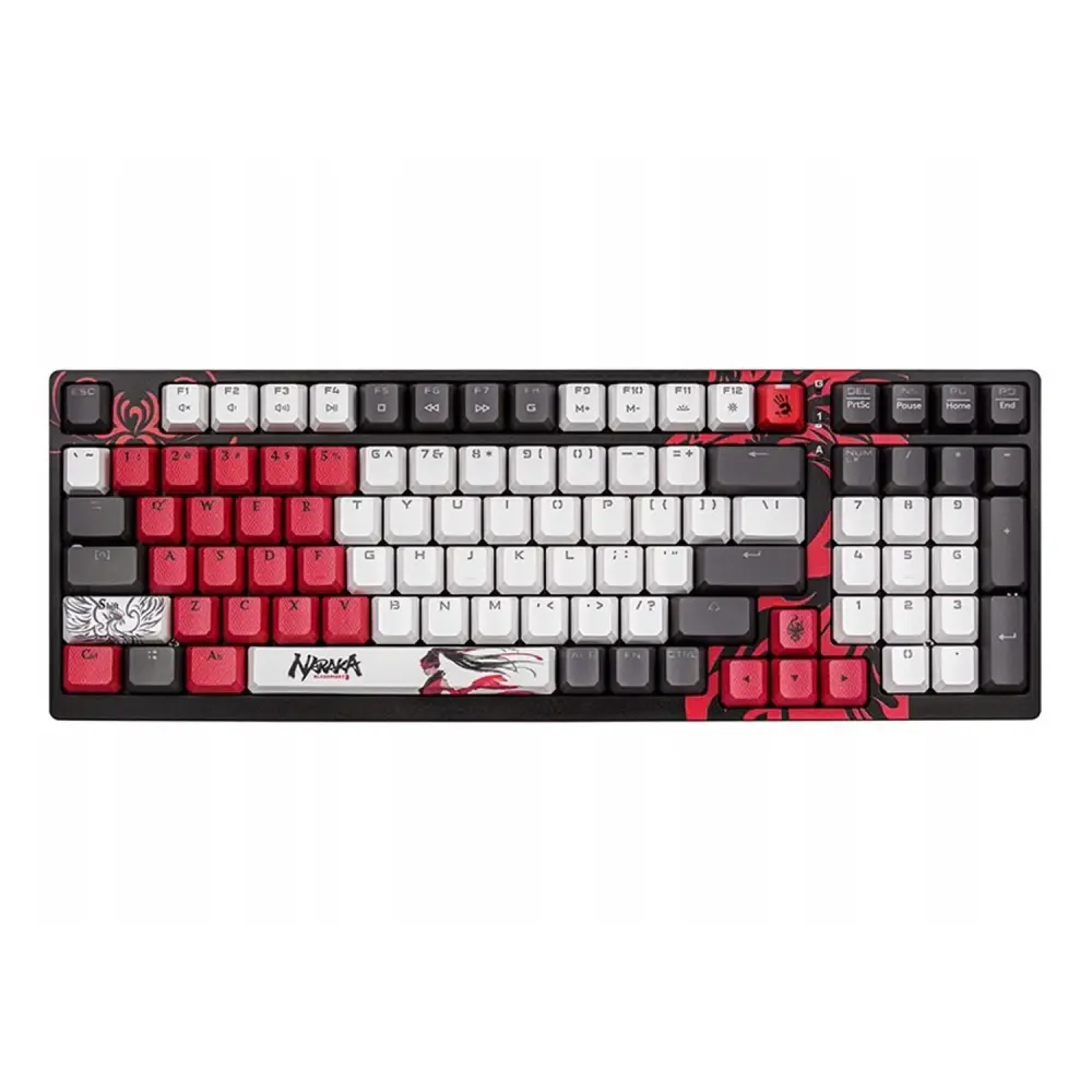 A4TECH BLOODY S98 USB Naraka Mechanical Keyboard (BLMS Cherry Plus Switches)