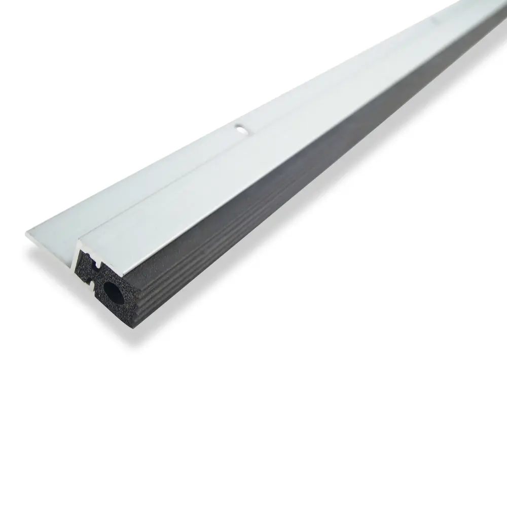 Compression door jamb 2 x 82'' + 36'' aluminium & rubber