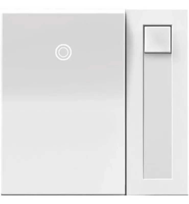 Legrand adorne ADPD453LW2 Dimmer Switch, 120 VAC, 450 W, CFL, LED Lamp, Ivory
