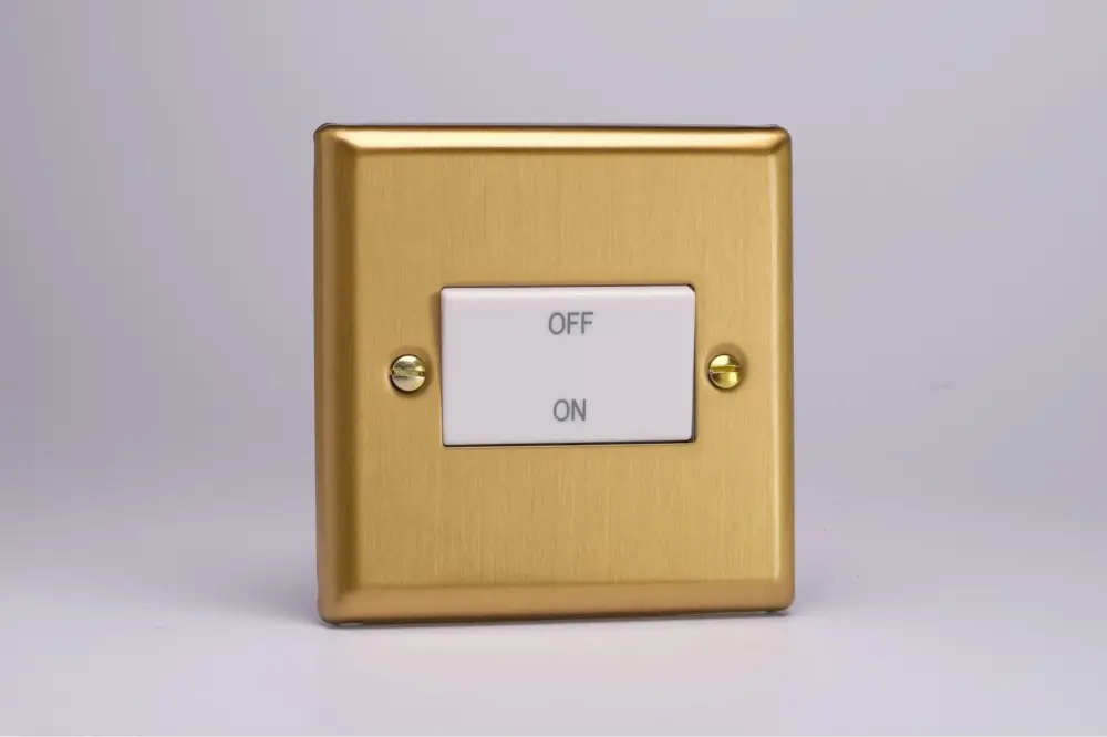 Varilight 10A Fan Isolating Switch (3 Pole)