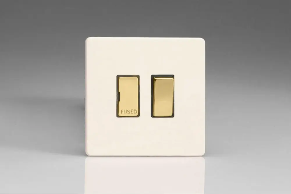 Varilight 13A Switched Fused Spur Metallic Inserts