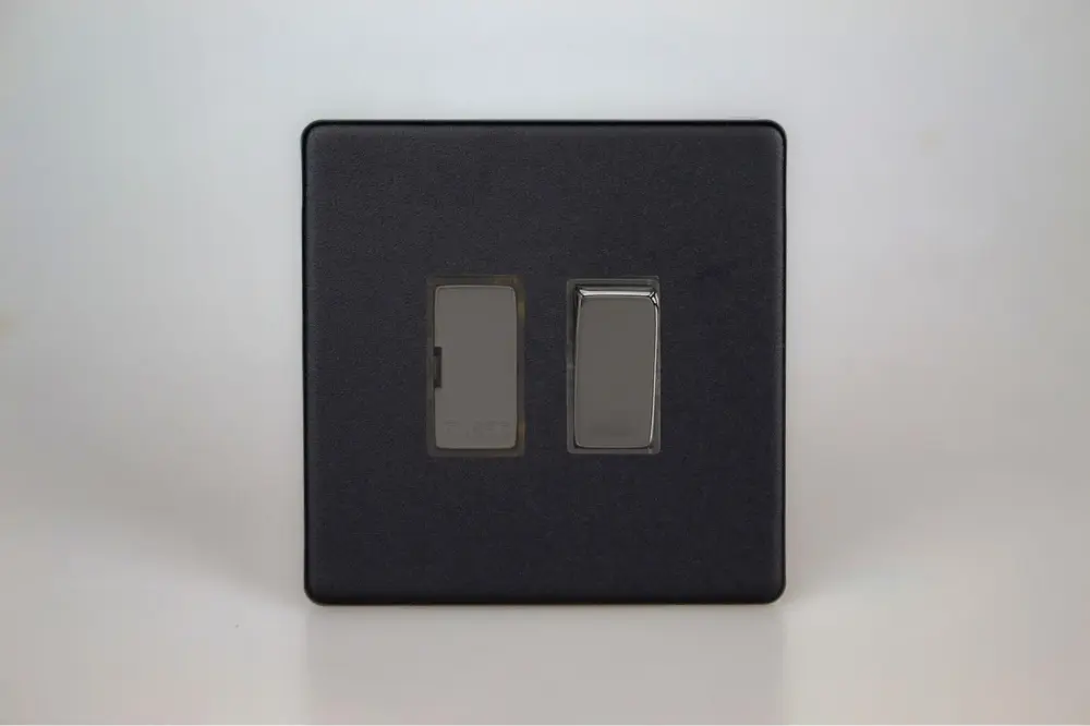 Varilight 13A Switched Fused Spur Steel Inserts