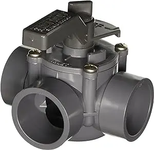 JANDY 1 1/2"- 2" Positive Seal 3-Port Diverter Valve 3406