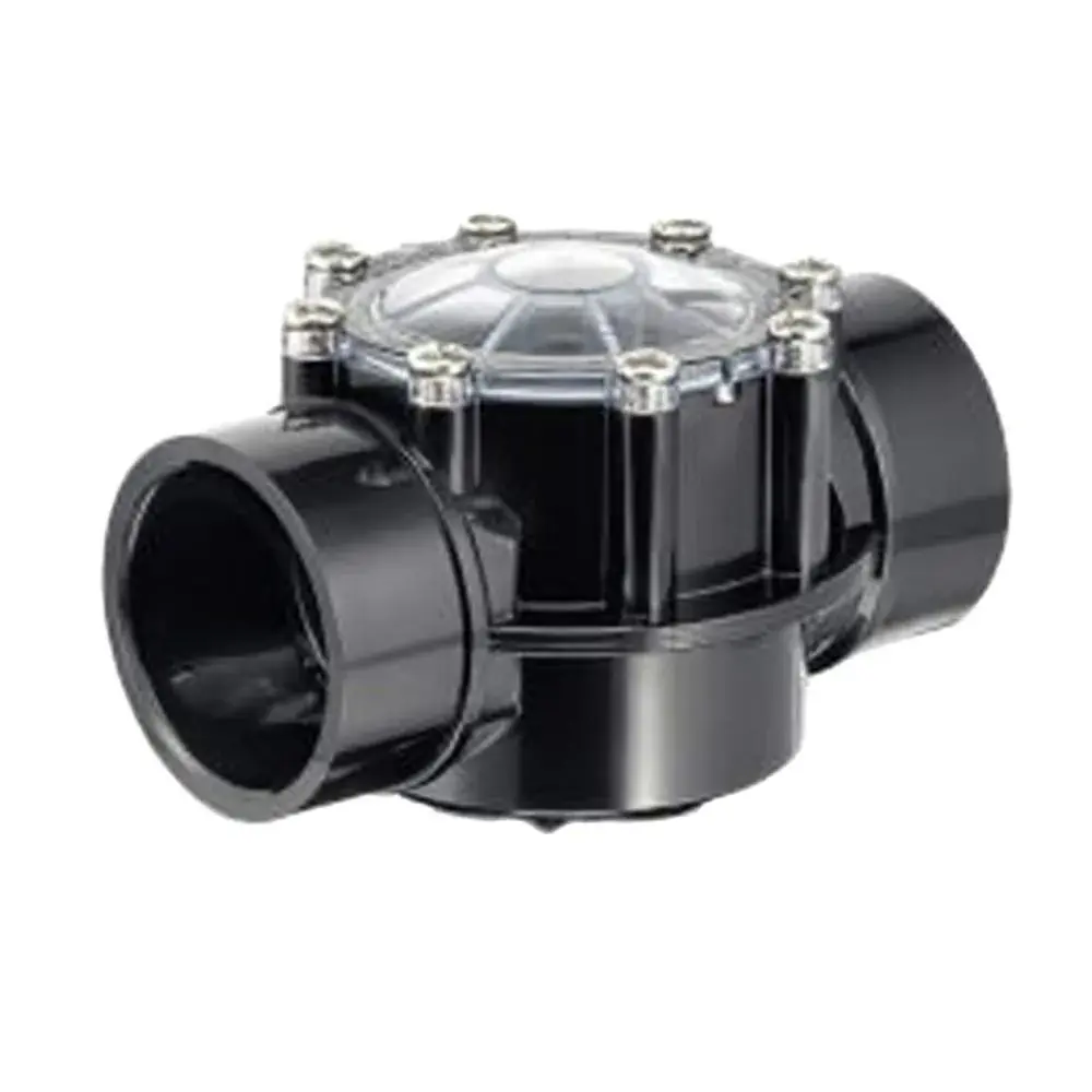 Hayward PSCV2S2DGR PVC Check Valve, Deep Gray