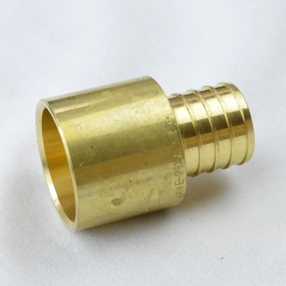 PSFA1212-NL Everflow 1/2" Female Sweat X 1/2" BARB Warm alloy Coupling