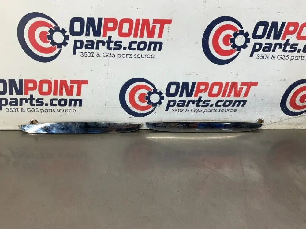 2006 BMW 330i E90 Sedan Hood Chromium Trim OEM 12BF1EC