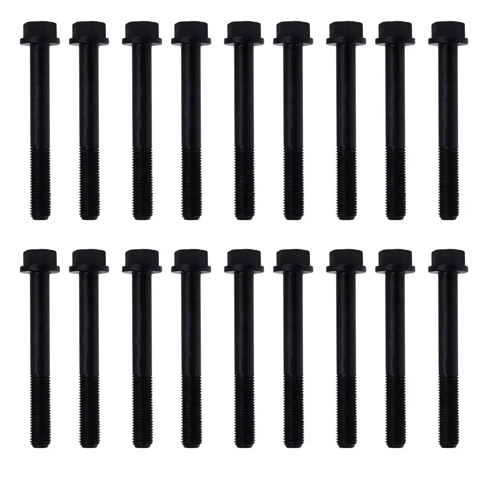 18Pcs Cylinder Head Bolt 25-15024-00 Kubota V1505 Carrier CT491 CT4-91-TV CT4.91 Engine