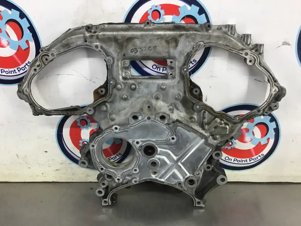 2004 Nissan 350Z Rear VQ35DE Engine Timing Chain Cover OEM 0BJ2C0