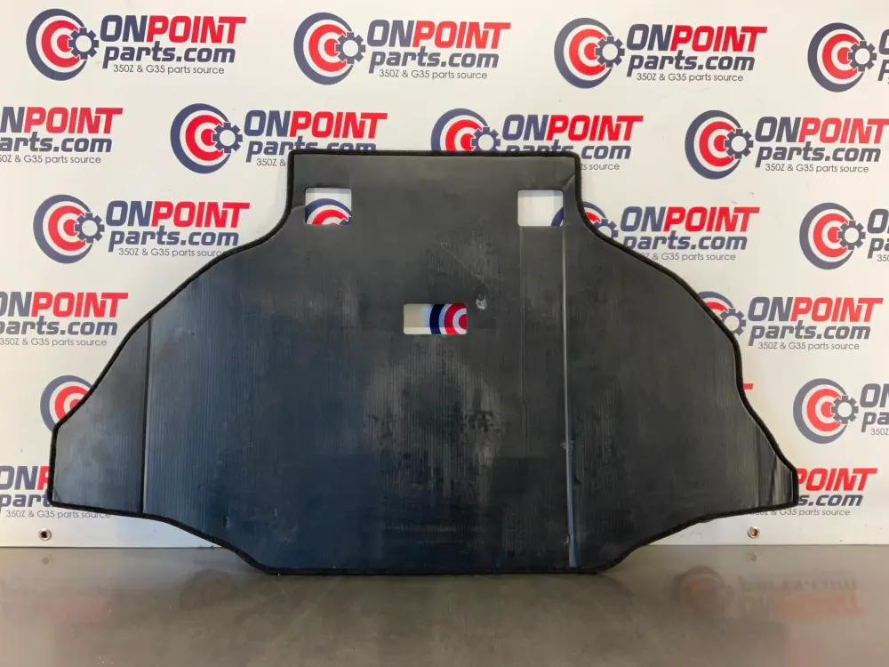 2012 Nissan 370Z Trunk Spare Tire Cover Subfloor 84960 OEM 24BDME9