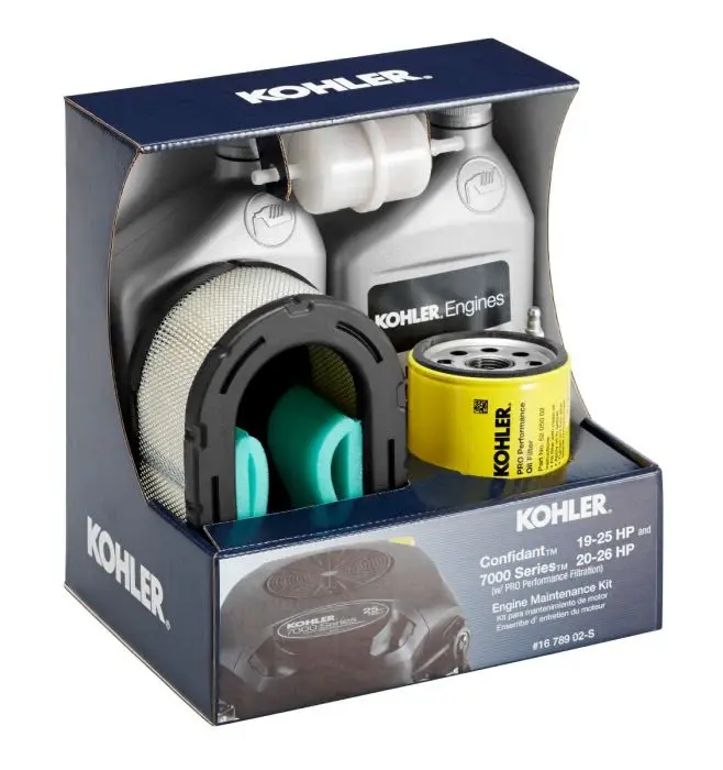 Kohler Part Number 16 789 02-S True OEM Maintenance Kit 7000 Series & Confidant Engines