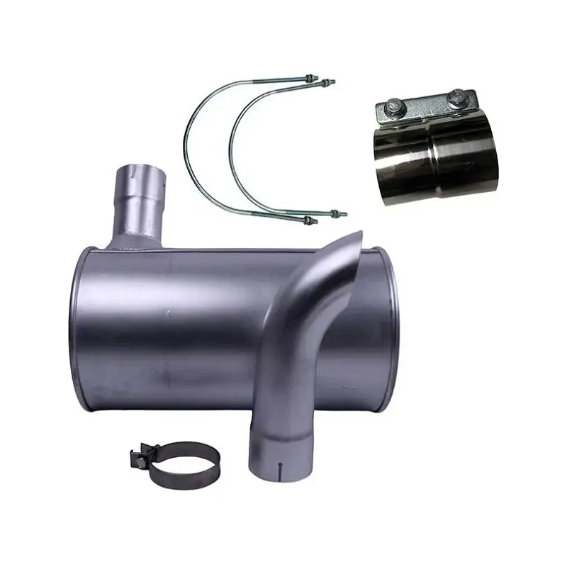 Muffler 6738-11-5510 Clamp and 2Pcs U-Bolt Komatsu Engine 6D102 Excavator PC200-7 PC220-7 PC210-7 PC240-7 PC228-3 PC230-7 ...