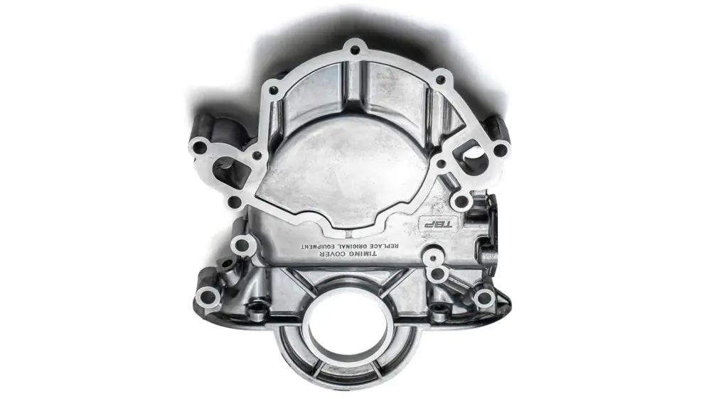 SBF Timing Chain Cover, 289/302/351W V8, 1966-77 Ford Bronco