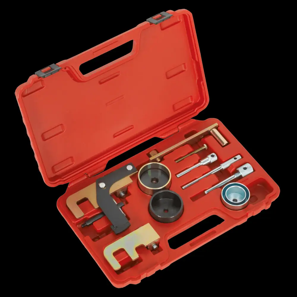 Sealey VSE5871A Diesel Engine Timing Tool Kit - Renault, Nissan, Suzuki, Mitsubishi, Dacia GM 1.5D, 1.9D, 2.2D, 2.5D - Bel...