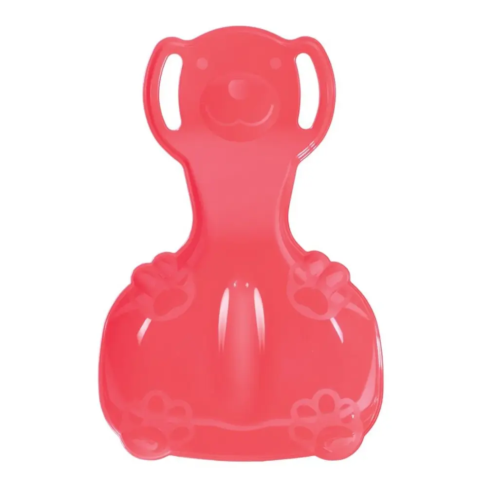 Sliding Plate Snow Slider Polar Bear 1 Plastic Cherry